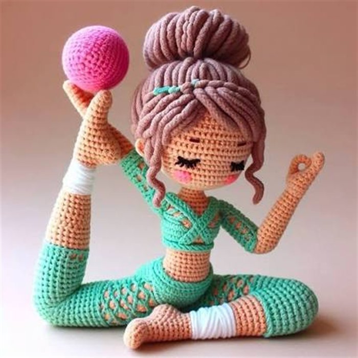 Amigurumi Yogini