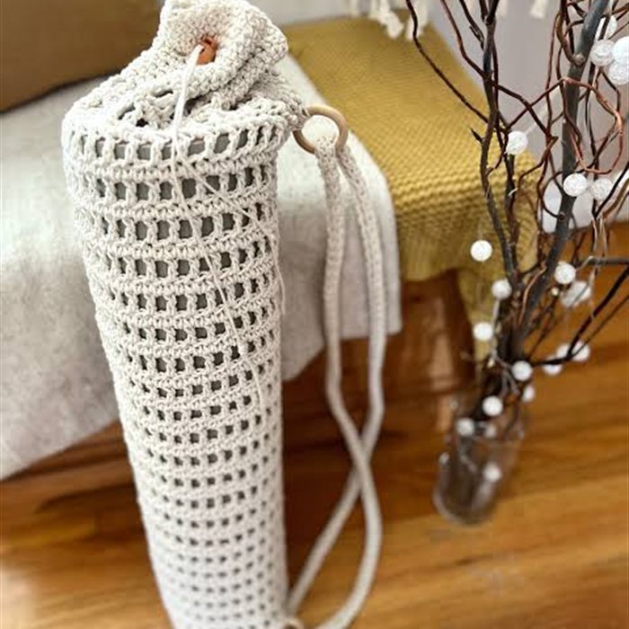 Bolsa de tapete natural